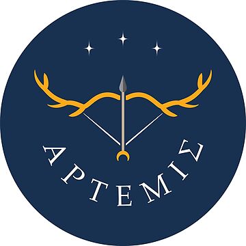 Artwork thumbnail, Artemis Longbow Greek Goddess Design by OwlishArts