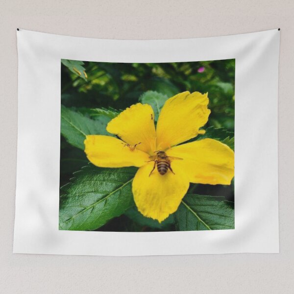 Item preview, Ant Spider and Bee in Yellow Flower designed and sold by Luxxe87.