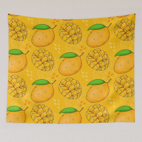 Item preview, Seamless Mangos designed and sold by Vector Scout Lab.