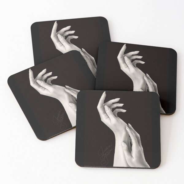 Item preview, Hands in Black and White designed and sold by Jessica Tobias.