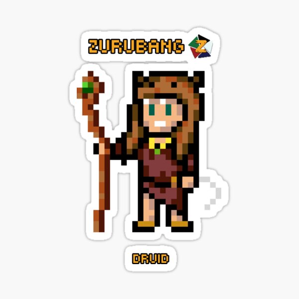 Druid - Zurubang Sticker