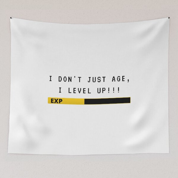 Item preview, I Don't Just Age, I Level Up!, Love Gaming Collection V1 designed and sold by Nxt-Lvl-Awesome.