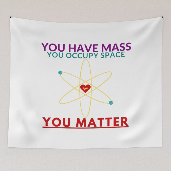 Item preview, Humorous Science Teacher Suicide Prevention Meme: YOU MATTER designed and sold by LevelUpMerch.