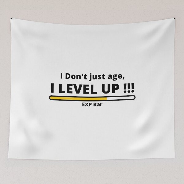 Item preview, I Don't Just Age, I Level Up!, Love Gaming Collection V2 designed and sold by Nxt-Lvl-Awesome.