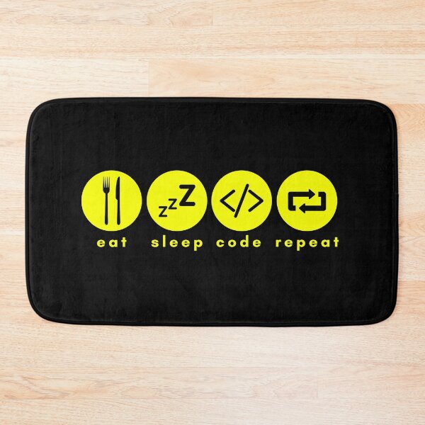 Item preview, Eat Sleep Code Repeat!, Love Coding. designed and sold by Nxt-Lvl-Awesome.