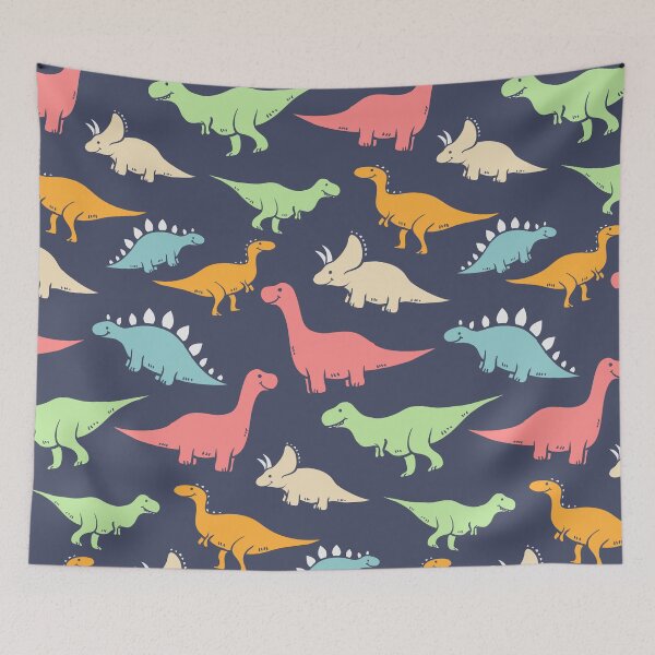 Item preview, Cute Colorful Dinosaurs designed and sold by Vector Scout Lab.