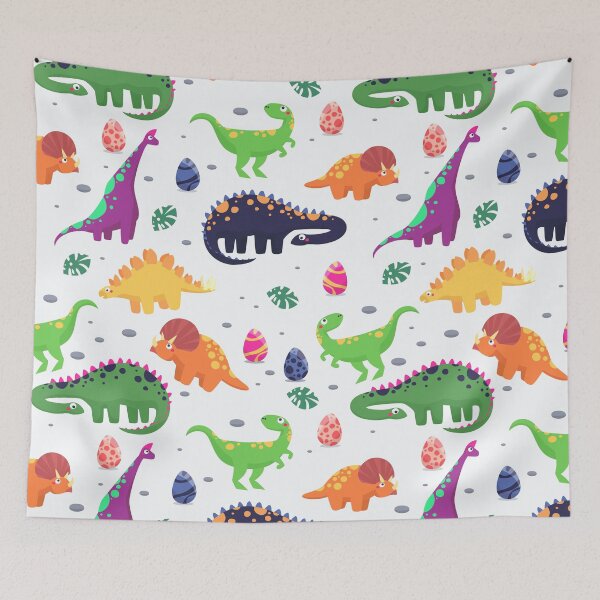 Item preview, Cute Colorful Dinosaurs designed and sold by Vector Scout Lab.
