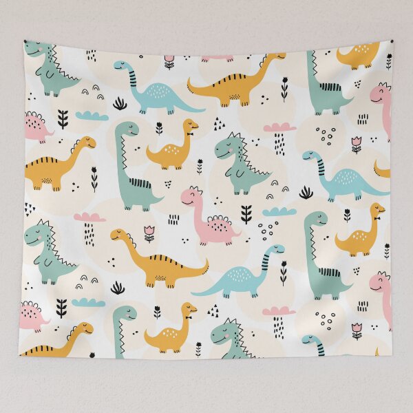 Item preview, Cute Doodle Dinosaurs designed and sold by Vector Scout Lab.