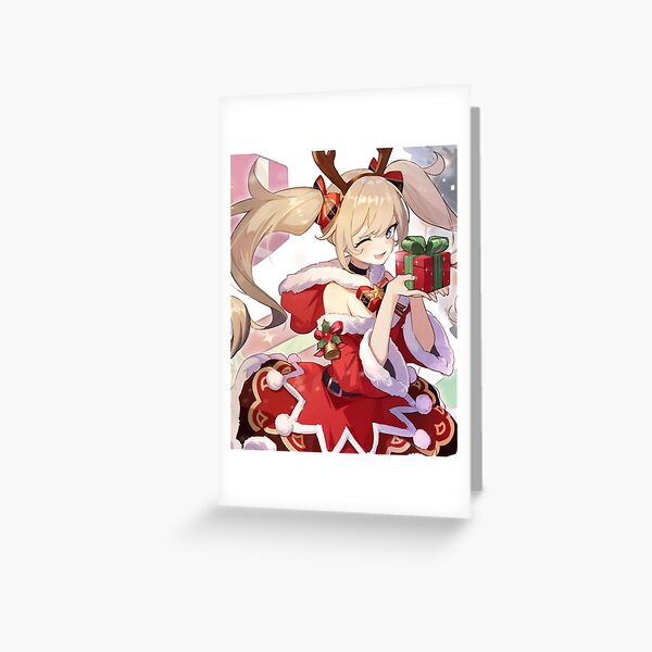 Anime Christmas Greeting Cards for Sale | Redbubble