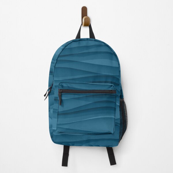 Item preview, Abstract Blue Ocean Waves designed and sold by Vector Scout Lab.