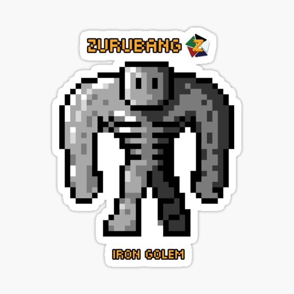 Iron Golem- Zurubang Sticker