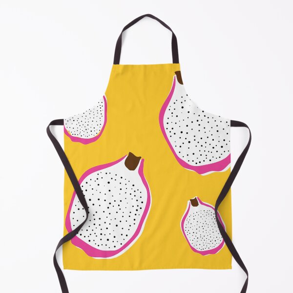 Item preview, Bright Yellow Fun Dragon Fruit Pattern by Design by Cheyney designed and sold by designbycheyney.