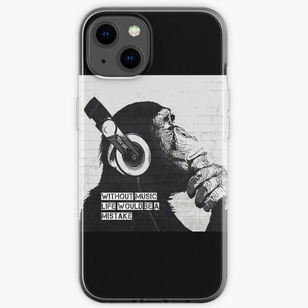 Without Music Life Would Be A Mistake iPhone Soft Case