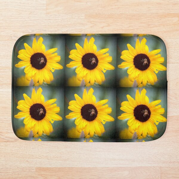 Bee Happy Bath Mat