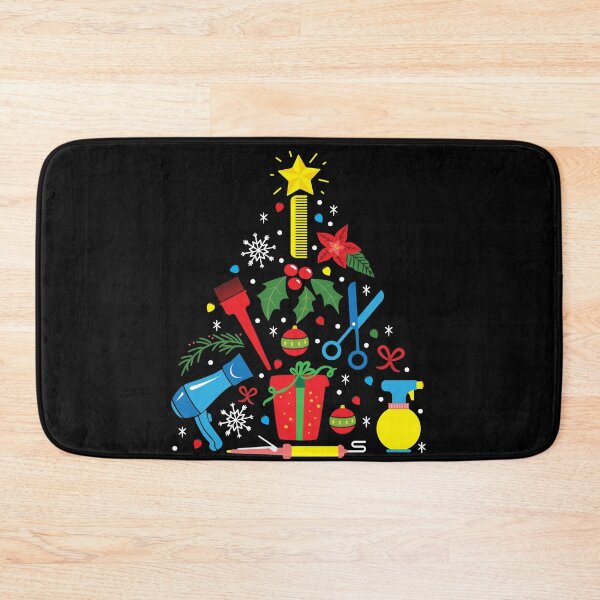 Artikelvorschau, Salon Hair Dresser Christmas Tree Funny Gift entworfen und verkauft von rafaeltto.