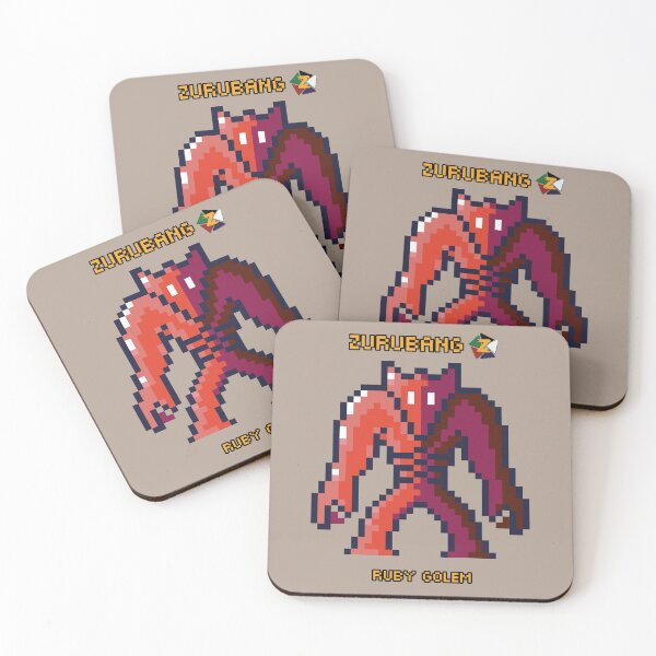Item preview, Ruby Golem- Zurubang designed and sold by Zurubang.