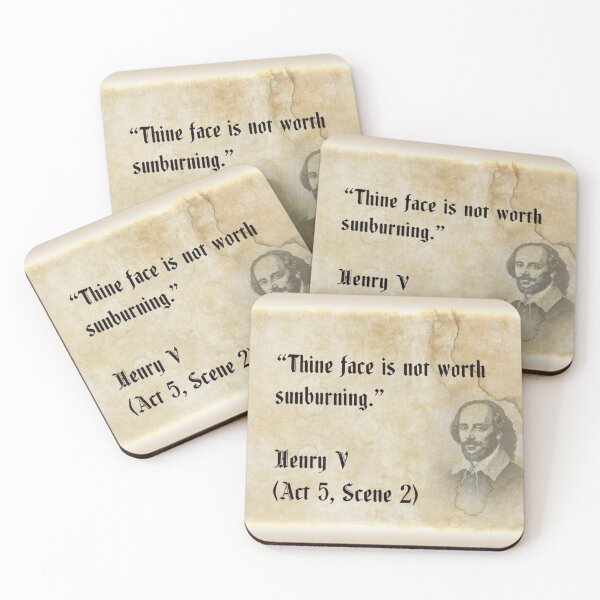Item preview, Shakespeare Insult 22 designed and sold by Tasty-Brain.