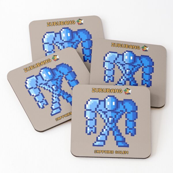 Item preview, Sapphire Golem- Zurubang designed and sold by Zurubang.