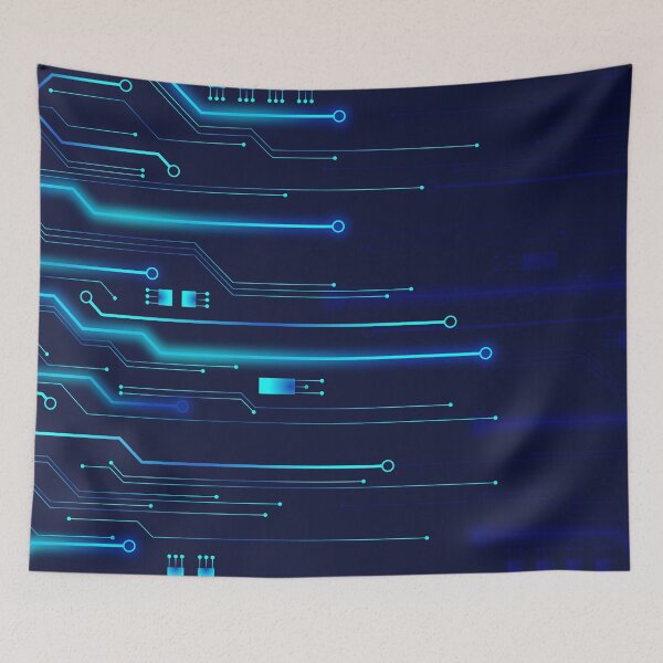 Item preview, Neon Circuit Board designed and sold by Vector Scout Lab.