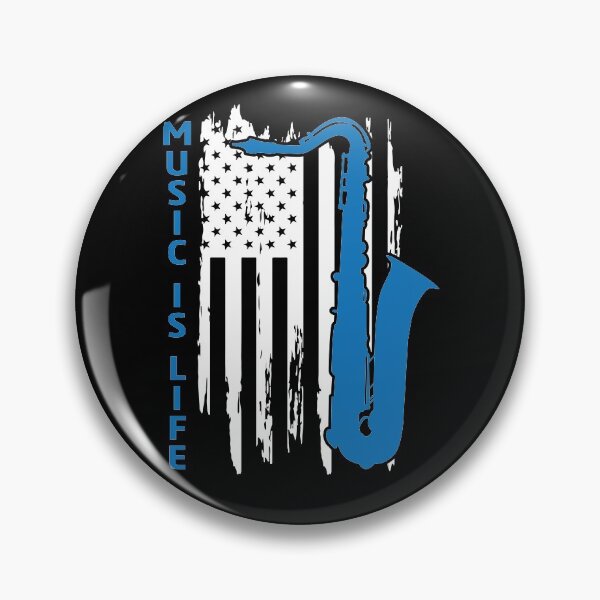 Item preview, Saxophone Player | Music Is Life Woodwind Instrument Lover designed and sold by GravitiTees.