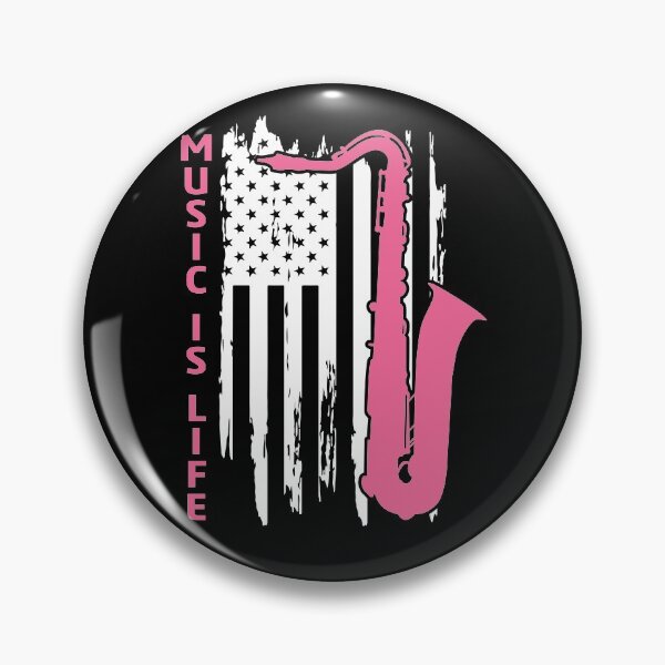 Item preview, Saxophone Musician | Music Is Life Woodwind Instrument Lover designed and sold by GravitiTees.