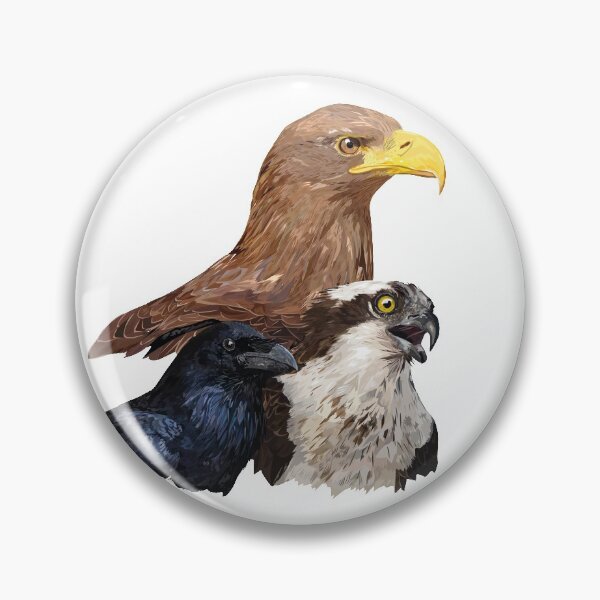Item preview, Pigargo, eagle and raven designed and sold by obscurite.