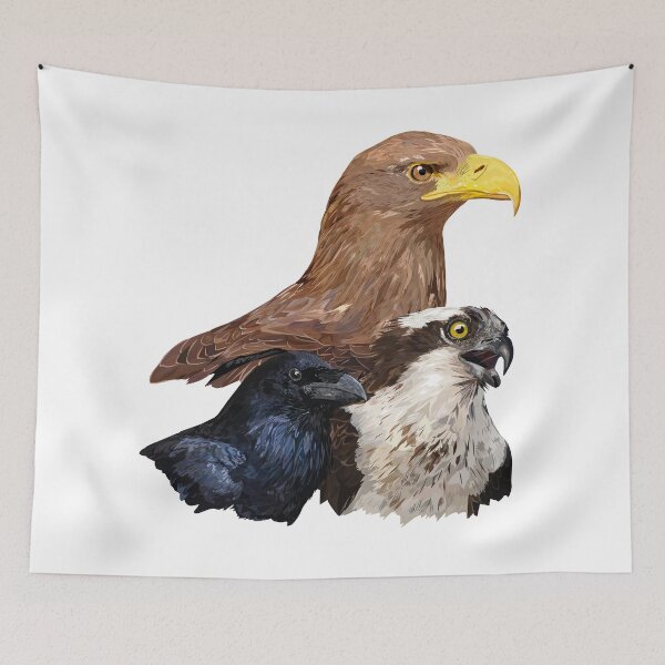 Item preview, Pigargo, eagle and raven designed and sold by obscurite.