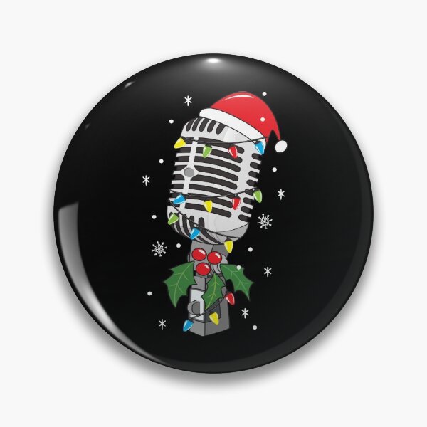 Item preview, Singer Mic Microphone Christmas Tree Funny Gift designed and sold by rafaeltto.
