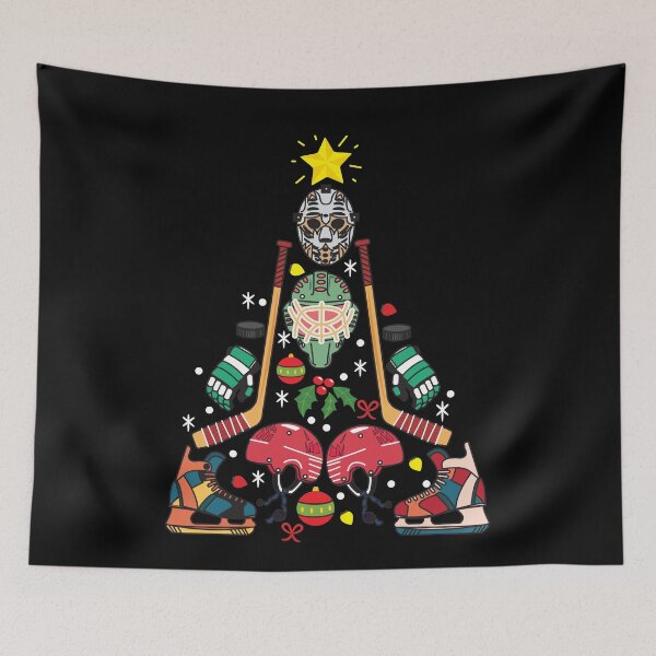 Item preview, Ice Hockey Christmas Tree Funny Gift designed and sold by rafaeltto.