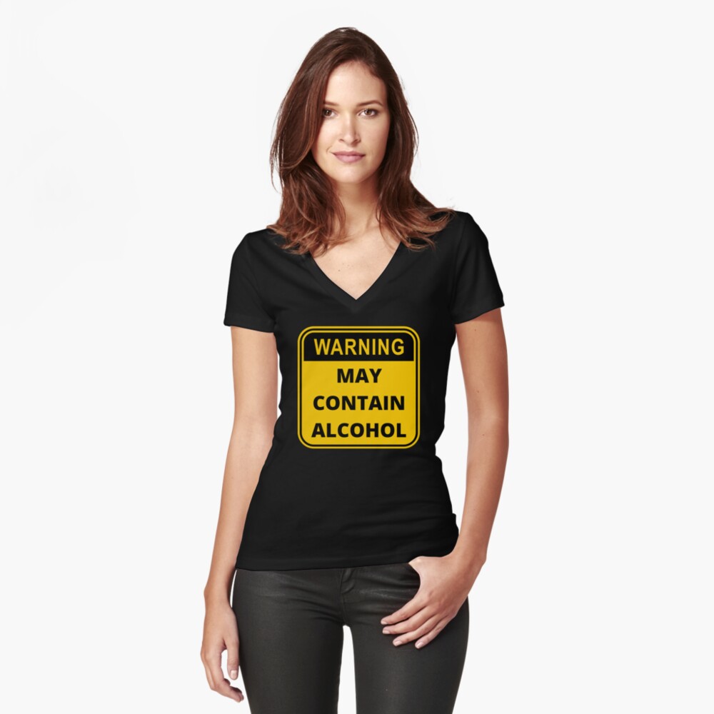 Item preview, Fitted V-Neck T-Shirt designed and sold by kenadams403.