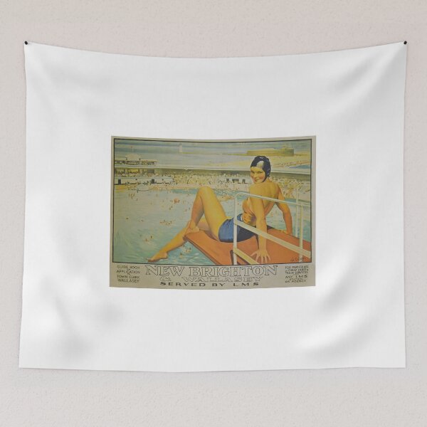 Item preview, Vintage LMS travel poster New Brighton designed and sold by Random Railways.