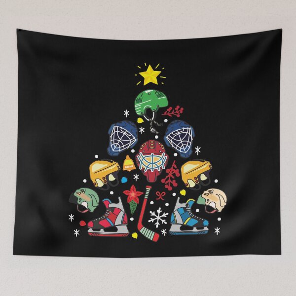 Item preview, Ice Hockey Christmas Tree Funny Gift designed and sold by rafaeltto.