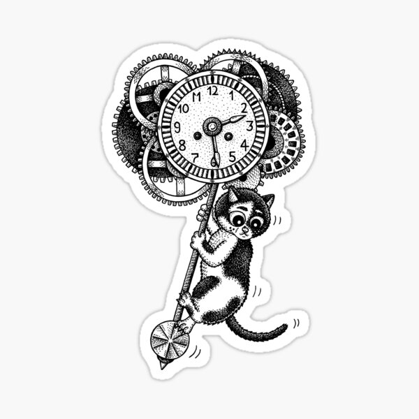 Clockwork Sticker