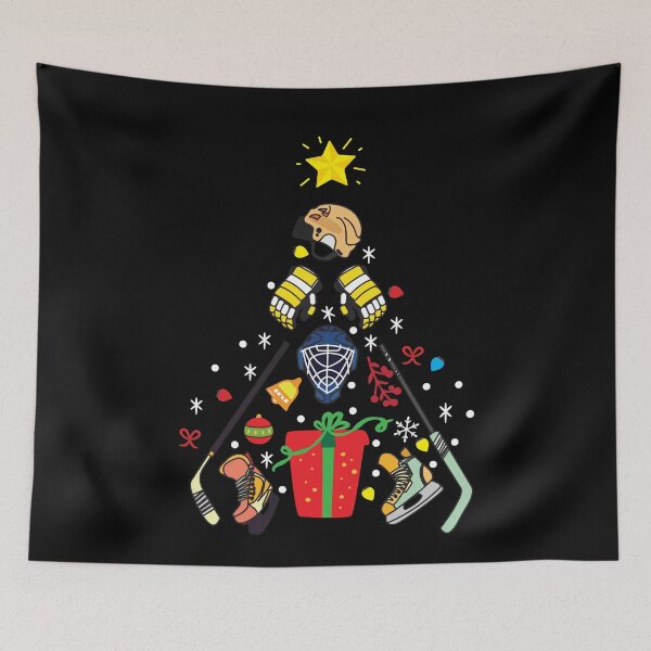 Item preview, Ice Hockey Christmas Tree Funny Gift designed and sold by rafaeltto.