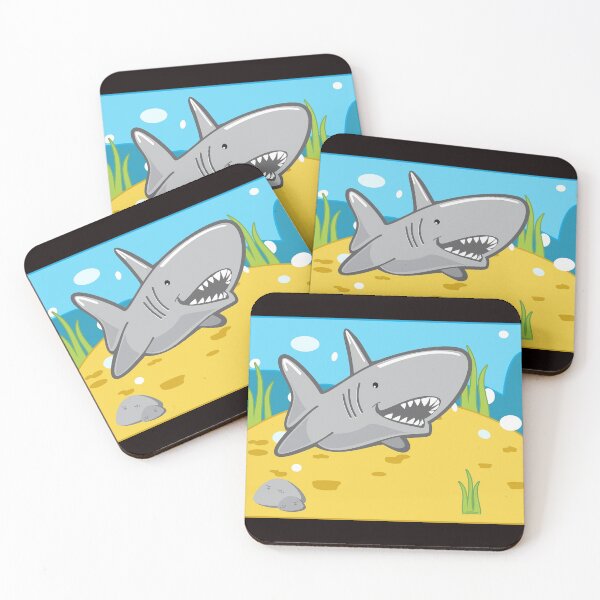 Item preview, painterly Shark  designed and sold by Wadkareable ....