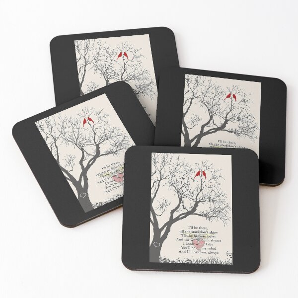 Item preview, Couple Cardinal Bird On Tree - Always  designed and sold by HappyGrandmaUB.