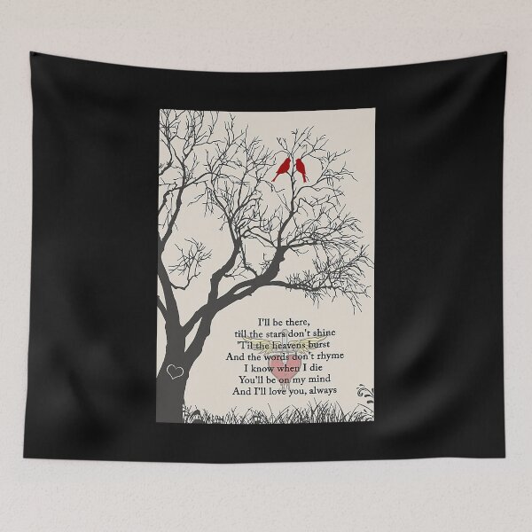 Item preview, Couple Cardinal Bird On Tree - Always  designed and sold by HappyGrandmaUB.