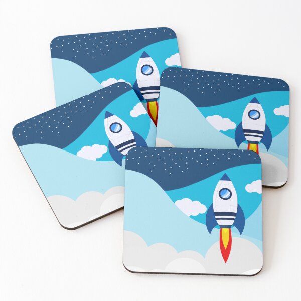 Item preview, Rocket in the sky designed and sold by MarcSabuncu.