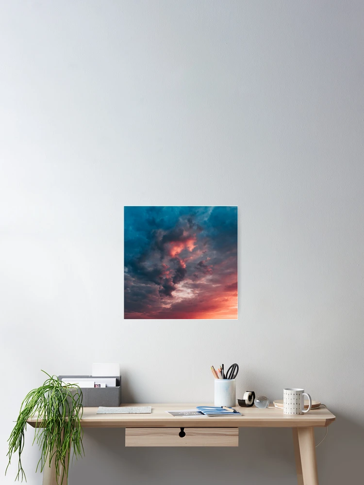Thumbnail 2 of 3, Poster, Dramatic multicoloured sky designed and sold by Rakos-Merch.