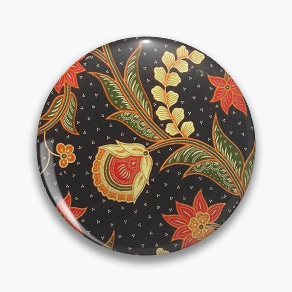 Item preview, floral batik designed and sold by rini-tshirt.