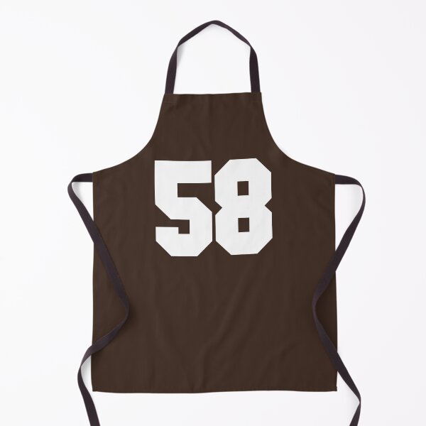 Item preview, 58 Number Cleveland Sports Fifty-Eight Brown Jersey designed and sold by HelloFromAja.