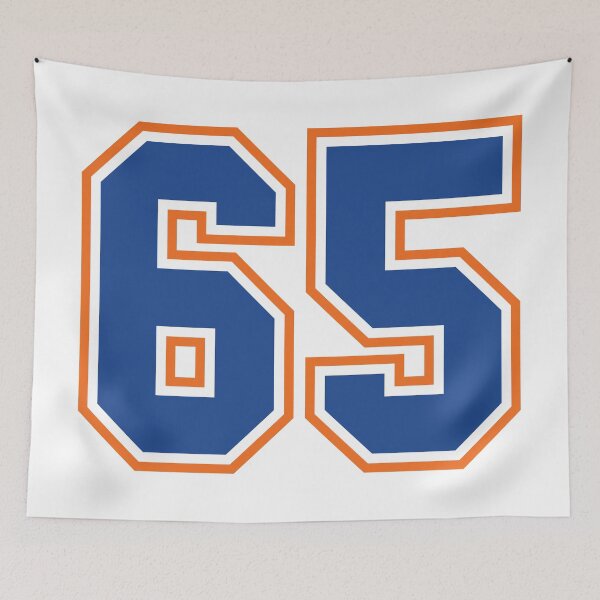 Item preview, Sixty-Five Jersey Number Sports 65 designed and sold by HelloFromAja.