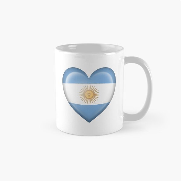 Item preview, Argentinian Heart Flag designed and sold by JeffBartels.
