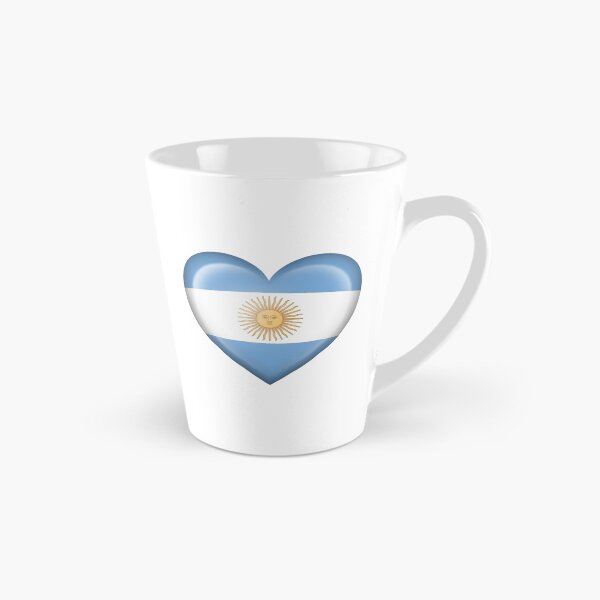 Item preview, Argentinian Heart Flag designed and sold by JeffBartels.