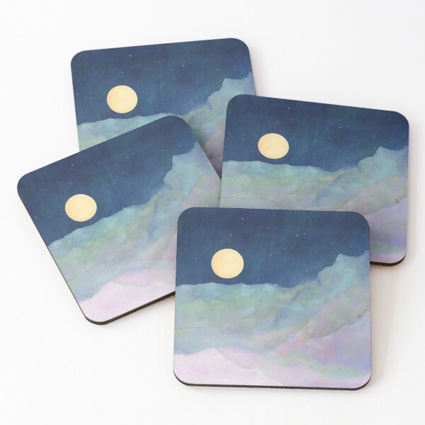 Item preview, Montaña Pastel De Medianoche, Luna Y Luna. Estrellas designed and sold by joyfultaylor.