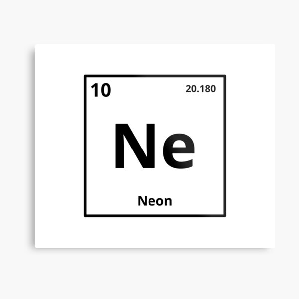 Aperçu de l'œuvre Element Neon créée et vendue par Syrolline.