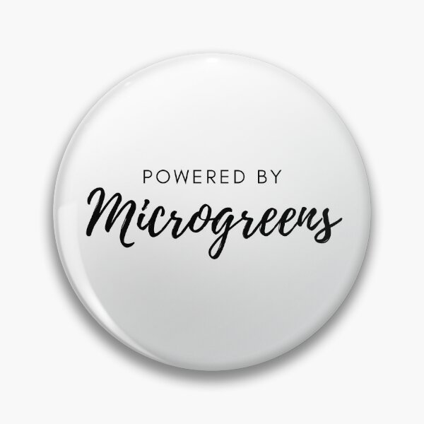 Item preview, Powered By Microgreens designed and sold by NourishedTees.