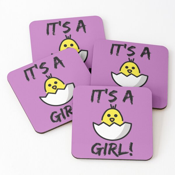 Item preview, IT'S A GIRL BABY CHICK CLOTHING DESIGN designed and sold by JAM2.