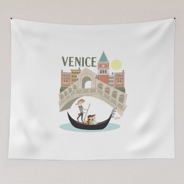 Item preview, Gondola Ride in Venice  designed and sold by Patrick Scullin.