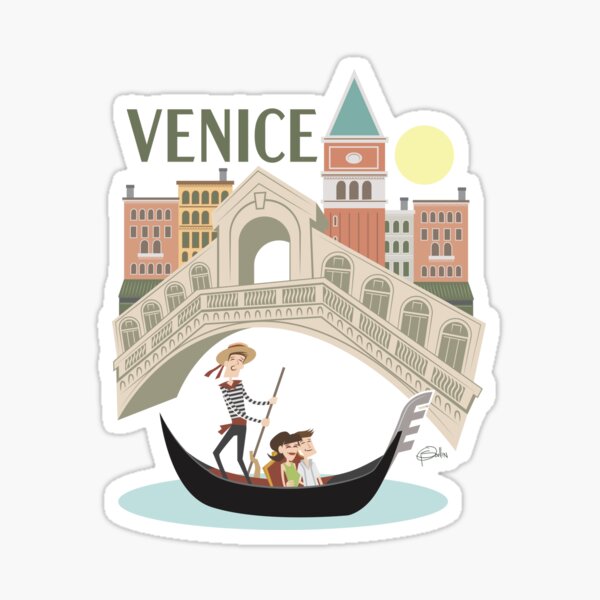 Item preview, Gondola Ride in Venice  designed and sold by Patrick Scullin.